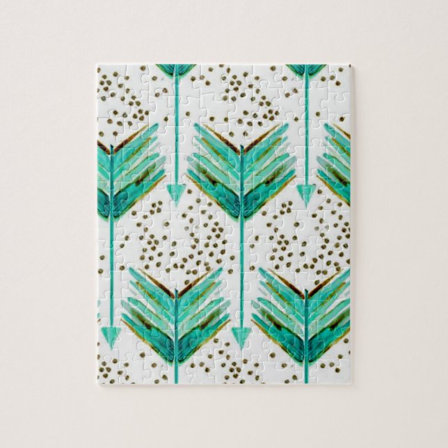 Feather Arrows Jigsaw Puzzle (Vertical)