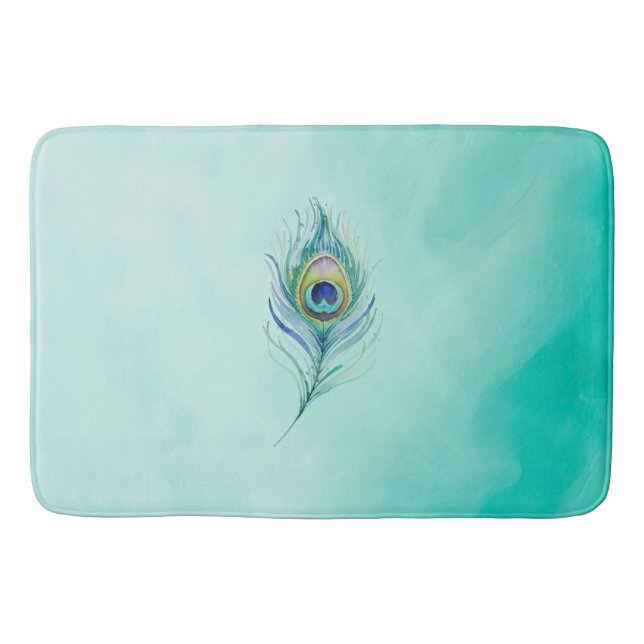 Feather Bath Mat (Front)