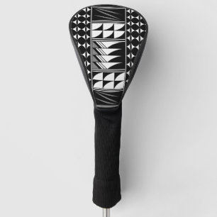 Feather Blessings in Grey Golf Head Cover