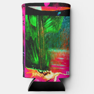 Feather Can Cosy Cooler by GStuller