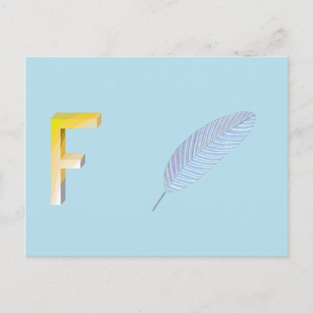 Feather Card (Front)