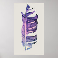 Feather drawing fine art original illustration