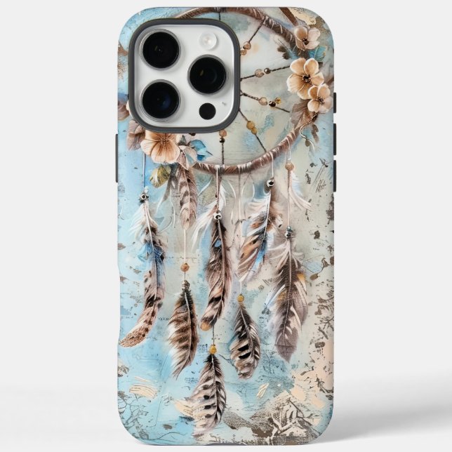 Feather Dreamcatcher iPhone 16 / iPad case (Back)