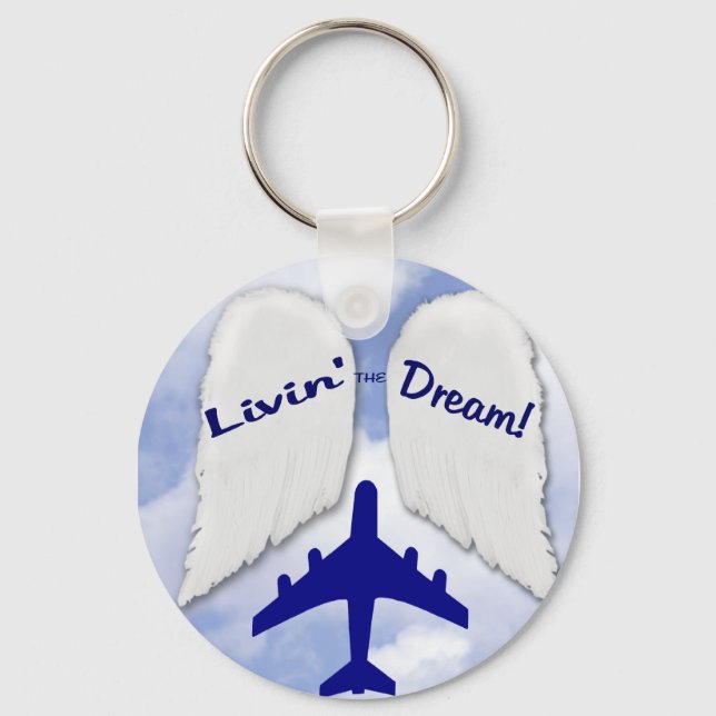 Feather Dreams Key Ring (Front)