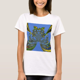 Feather Fish Art Design  T-Shirt