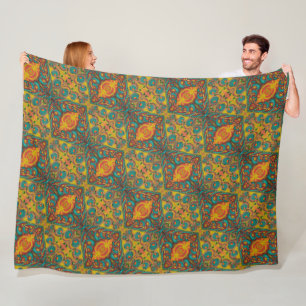 Feather Fleece Blanket