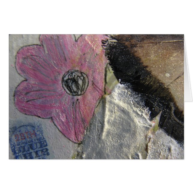 Feather Flower Collage (Front Horizontal)