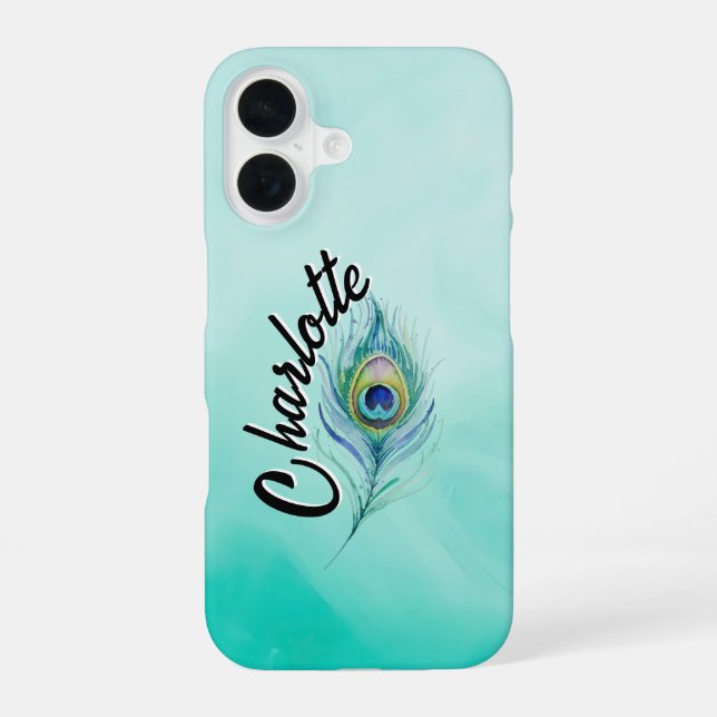 Feather iPhone 16 Case (Back)