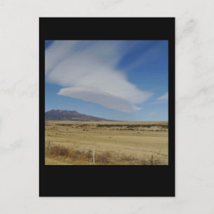 Feather Like Cloud Postcard