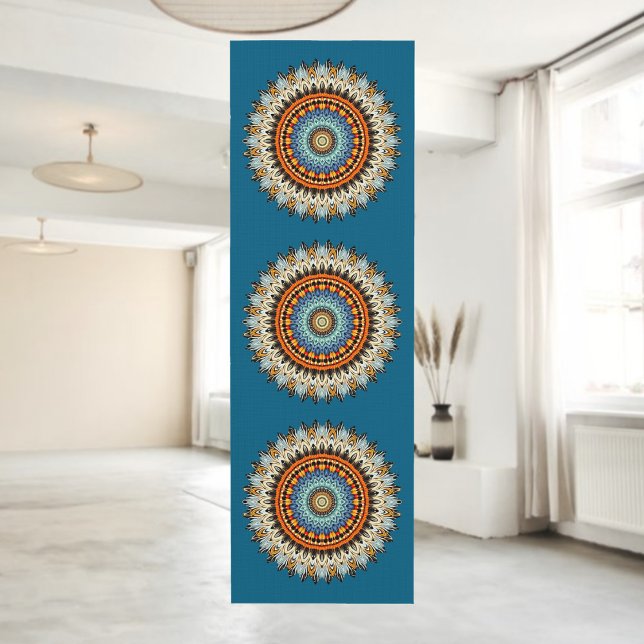 Feather Mandala Yoga Mat (Creator Uploaded)