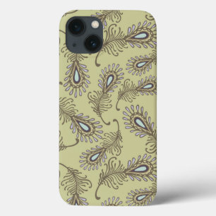 Feather Pattern iPhone 13 Case