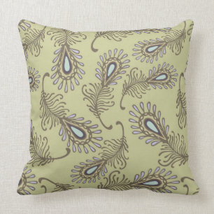 Feather Pattern Cushion