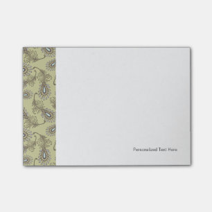 Feather Pattern Post-it Notes