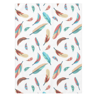 Feather pattern tablecloth