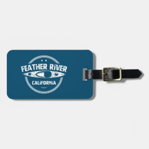 Feather River, California Luggage Tag