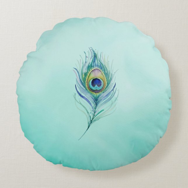 Feather Round Cushion (Front)