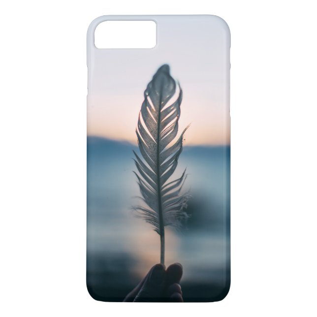 Feather Sea Meditation Case-Mate iPhone Case (Back)