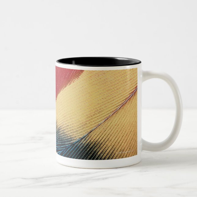 Feather surface 3 Two-Tone coffee mug (Right)