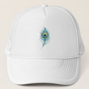 Feather Trucker Hat