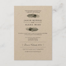 Feather Watercolor | Elegant Boho Wedding