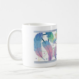Feather Your Day with a Beautiful Start" Coffee Mug