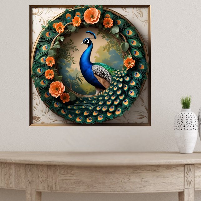 Feathered Bloom Poster (Creator Uploaded)