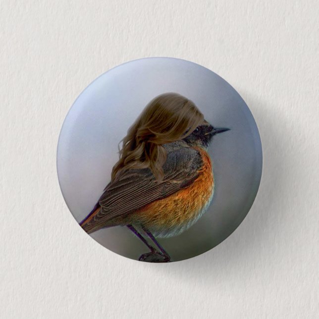 "feathered" button (Front)