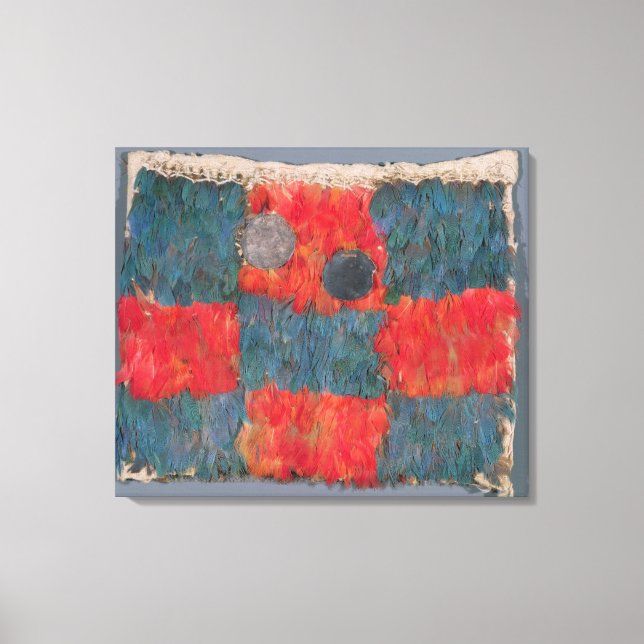 Feathered cape canvas print (Front)