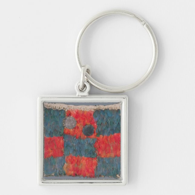 Feathered cape key ring (Front)