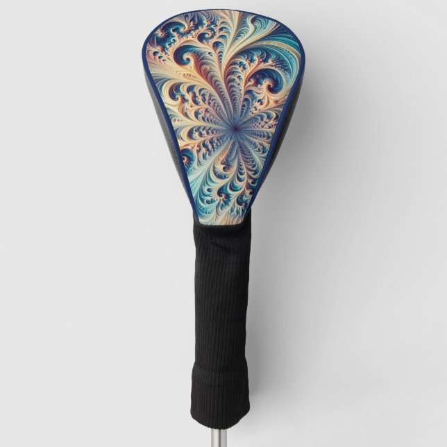 Feathered Coral - Gold Head Cover (Front)