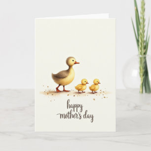 Feathered Family Day Card