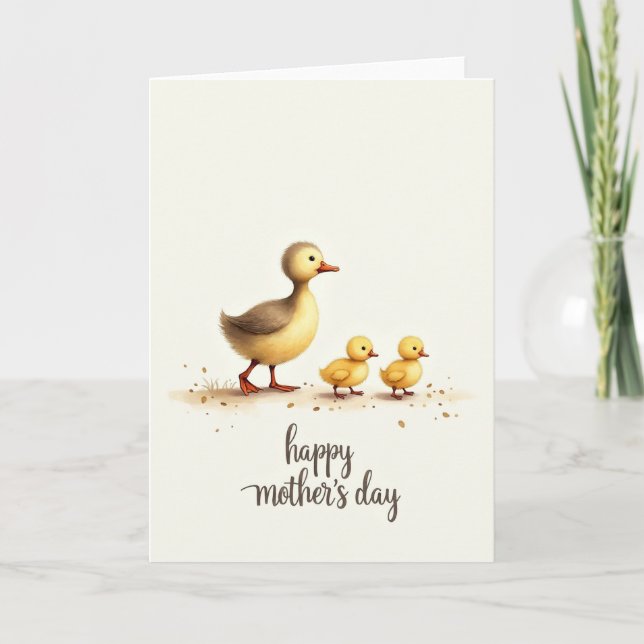 Feathered Family Day Card (Front)