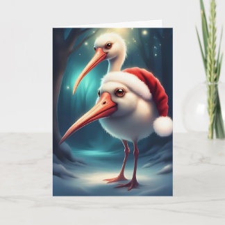 Feathered Friends Christmas Card