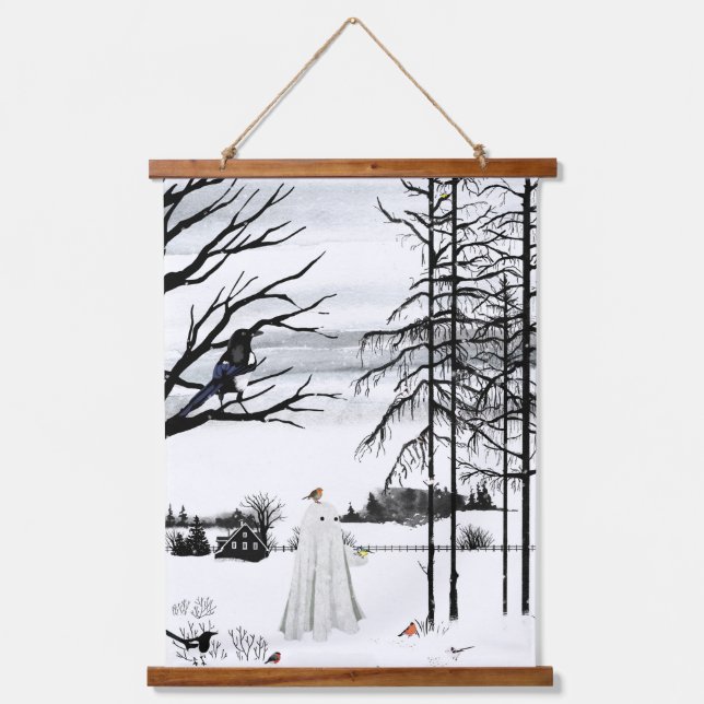 Feathered Friends Hanging Tapestry (Front)