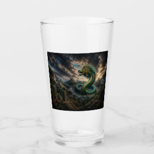 Feathered Serpent of the Ancient Cities Glass