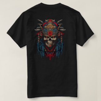 Feathered Skull Helmet T-Shirt