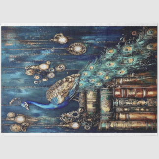 Feathered Wisdom Tissue Decoupage Paper