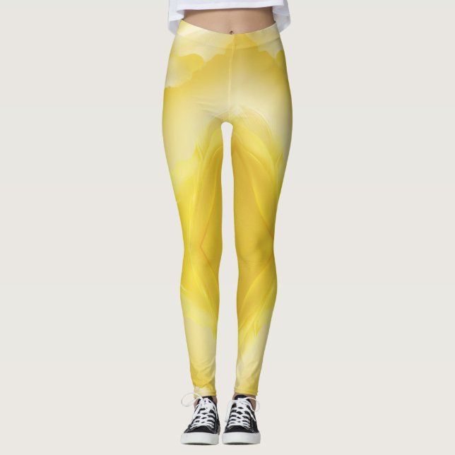 Featherlight Bloom Leggings (Front)