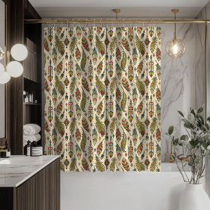 Feathers and Arrows Curtain Native Spirit Decor