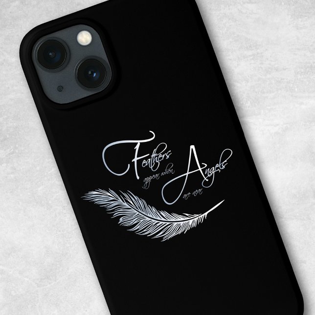 Feathers Appear When Angels Are Near Case-Mate iPhone Case (Creator Uploaded)