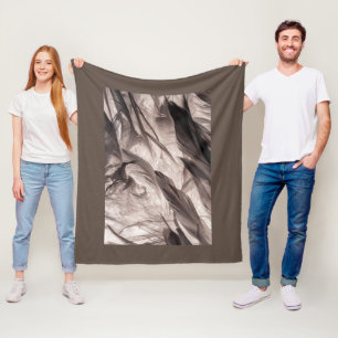 Feathers Fleece Blanket