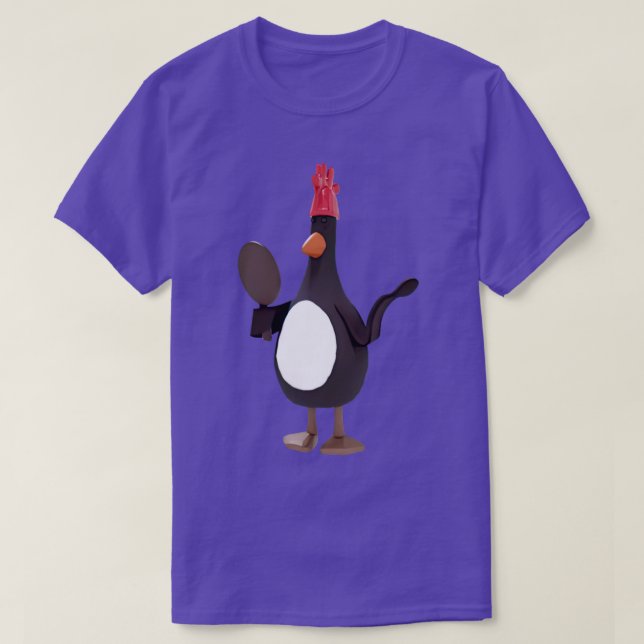 Feathers Mcgraw Mirror So Funny Art T-Shirt (Design Front)