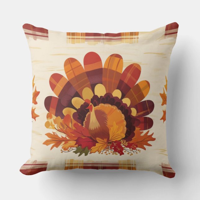 Feathers of Fall Cushion (Front)