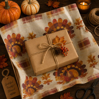 Feathers of Fall Tissue Paper