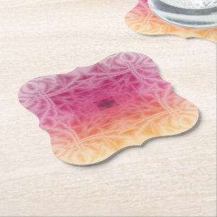Feathers Paper Coaster