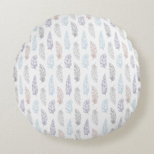 FEATHERS PASTEL PATTERN CUSHION