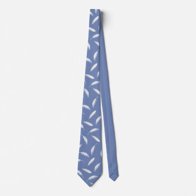 Feathers pattern tie (Front)