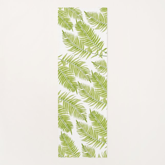 Feathery Fern on a Yoga Mat (Front)