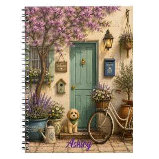 featuring a peaceful notebook