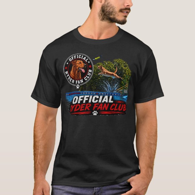 Featuring premium artwork of Ryder in action T-Shirt (Front)